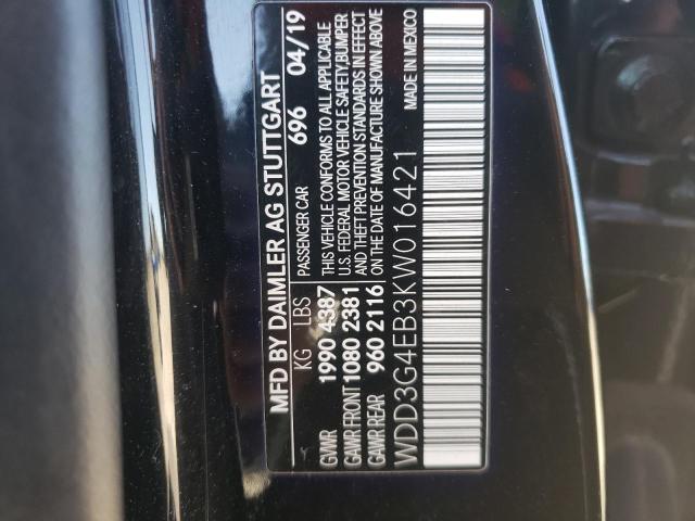 2019 MERCEDES-BENZ A 220 - WDD3G4EB3KW016421