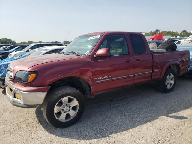 Salvage cars for sale from Copart Orlando, FL: 2000 Toyota Tundra Access Cab Limited