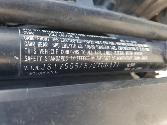 2007 SUZUKI VL800 - JS1VS55A572106371