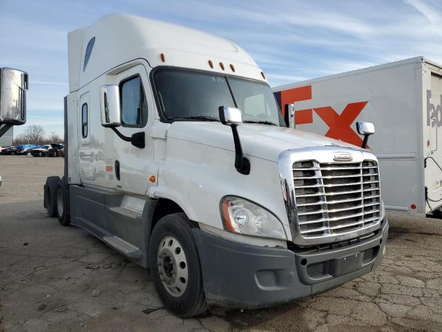 Salvage trucks for sale at Woodhaven, MI auction: 2017 Freightliner Cascadia 125