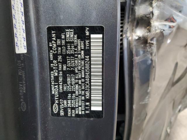 2017 HYUNDAI TUCSON LIM - KM8J3CA48HU588244