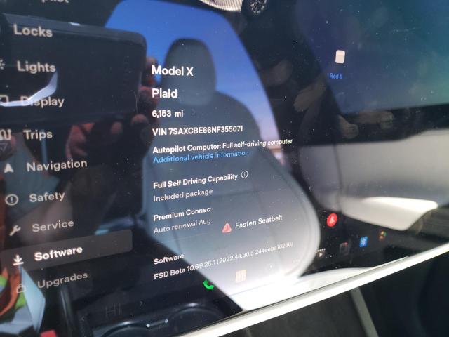 7SAXCBE66NF355071 Tesla MODEL X