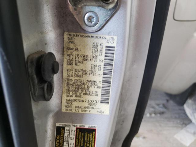 2017 NISSAN FRONTIER S 1N6BD0CTXHN730707