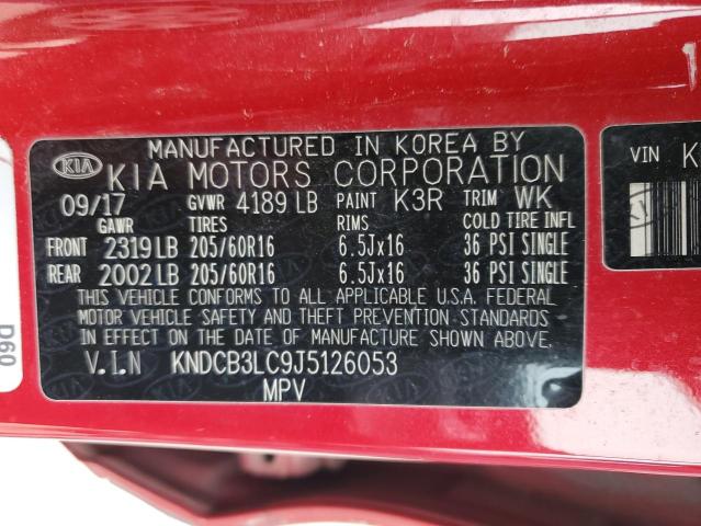 KNDCB3LC9J5126053 KIA NIRO FE