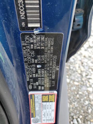 KNDCC3LC1H5045720 KIA NIRO EX