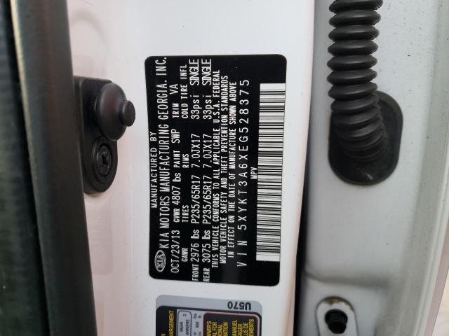 5XYKT3A6XEG528375 KIA SORENTO LX