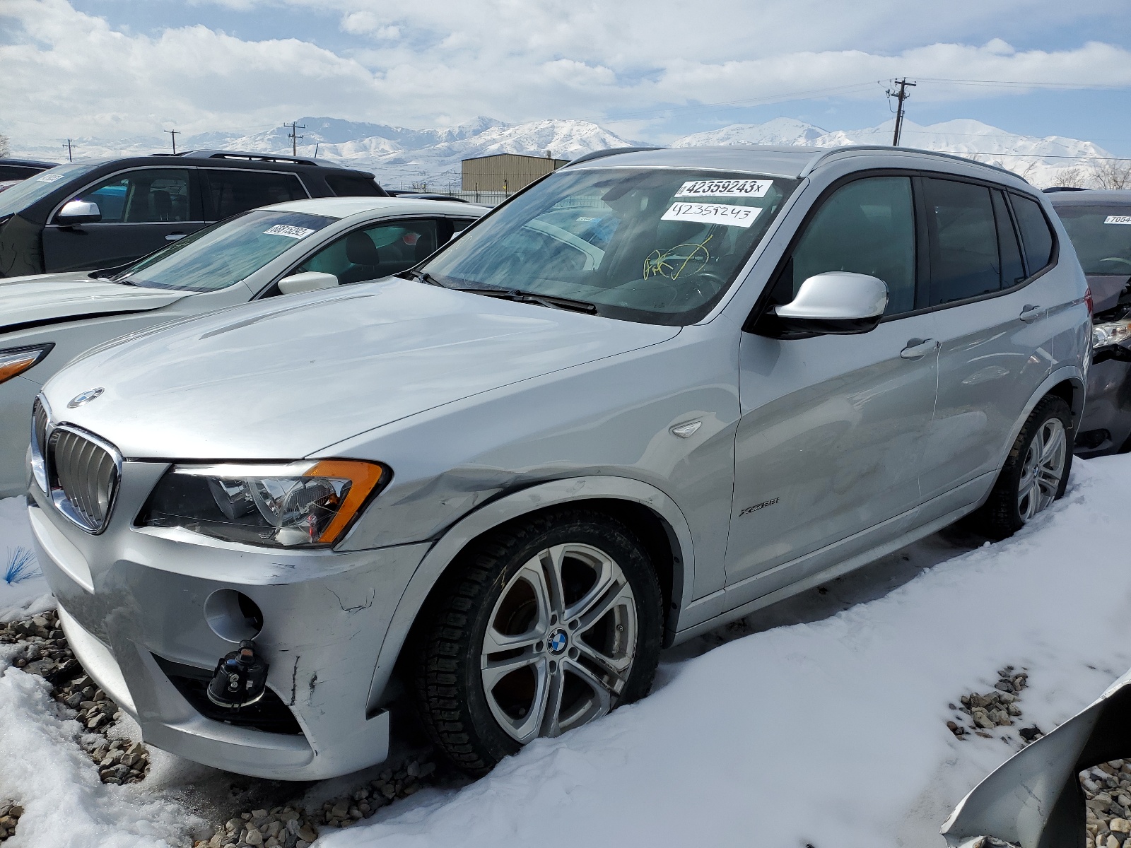 2014 BMW X3 xDrive28I vin: 5UXWX9C53E0D13845