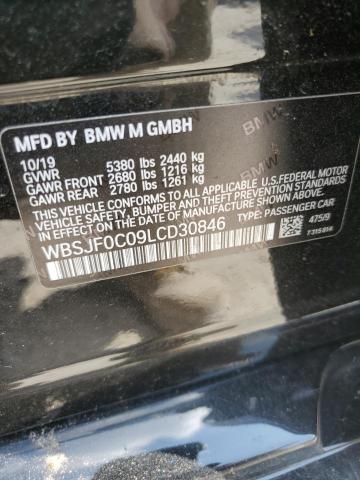 2020 BMW M5 BASE - WBSJF0C09LCD30846