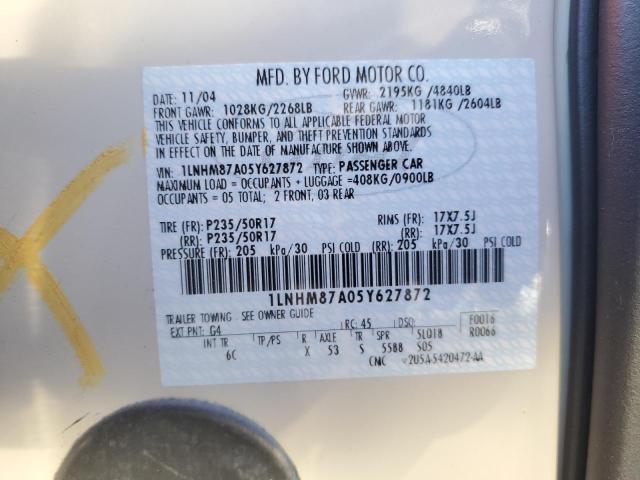 1LNHM87A05Y627872 Lincoln LS SERIES