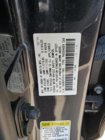 2015 ACURA TLX TECH 19UUB3F51FA001663
