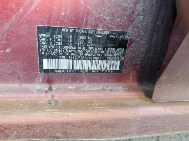 4S3GKAD66J3619070 Subaru Impreza Premium Plus