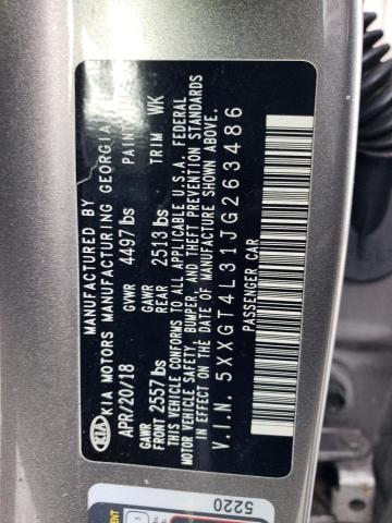 5XXGT4L31JG263486 KIA Optima Lx