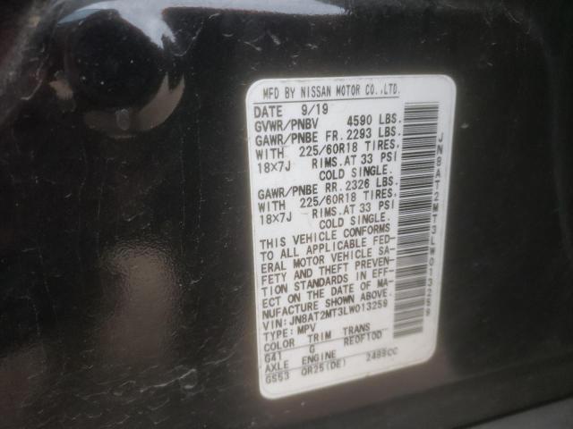 JN8AT2MT3LW013259 Nissan ROGUE S