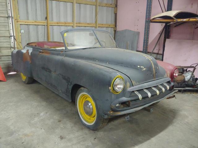 Salvage cars for sale at Lebanon, TN auction: 1952 Chevrolet Delux