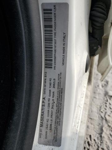 ZAM56PPA0E1073037 Maserati Quattroporte Gts