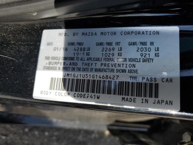2016 MAZDA 6 SPORT - JM1GJ1U51G1468427