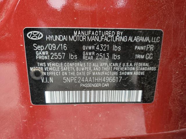 2017 HYUNDAI SONATA ECO - 5NPE24AA1HH496617