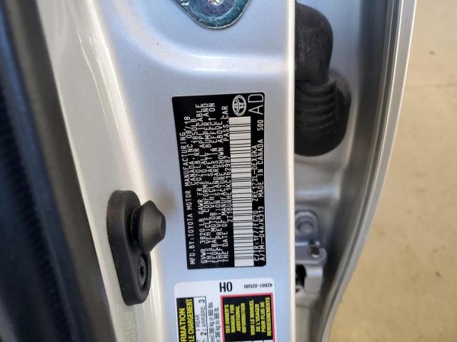 2019 TOYOTA COROLLA L 2T1BURHE1KC162987