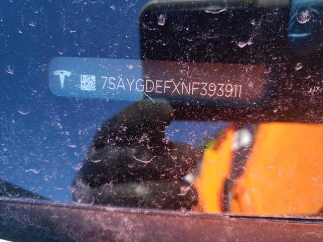 7SAYGDEFXNF393911 Tesla Model Y