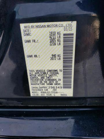 2015 NISSAN ALTIMA 2.5 - 1N4AL3AP9FC296349