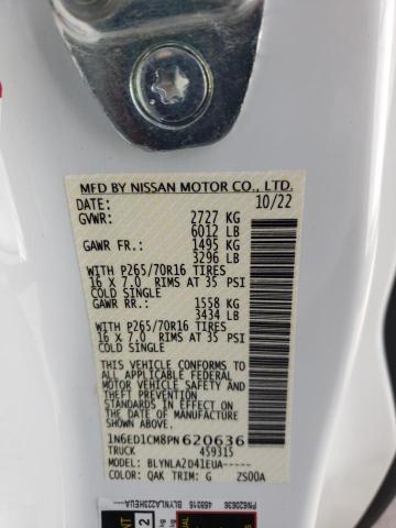 1N6ED1CM8PN620636 Nissan FRONTIER S