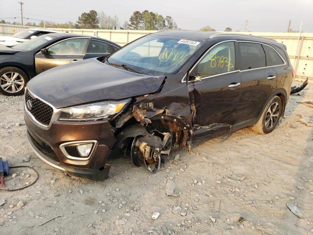 KIA Sorento salvage cars for sale: 2017 KIA Sorento EX