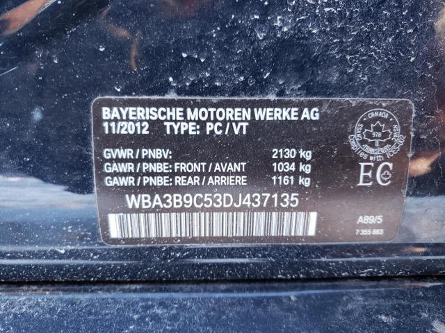 WBA3B9C53DJ437135 BMW 335 XI