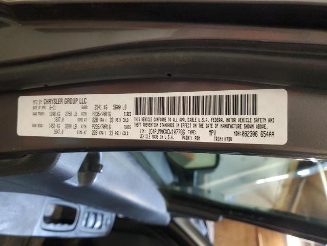 1C4PJMAKXCW107786 Jeep Liberty
