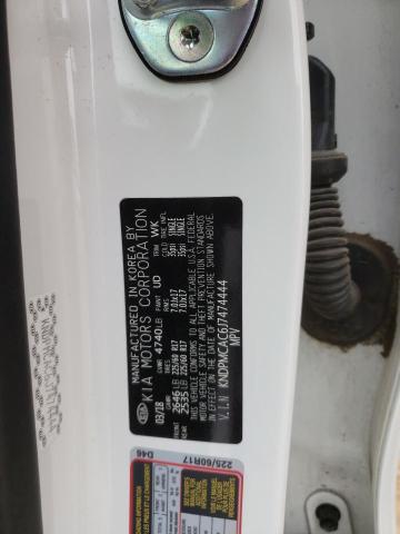 KNDPMCAC6J7474444 KIA Sportage Lx