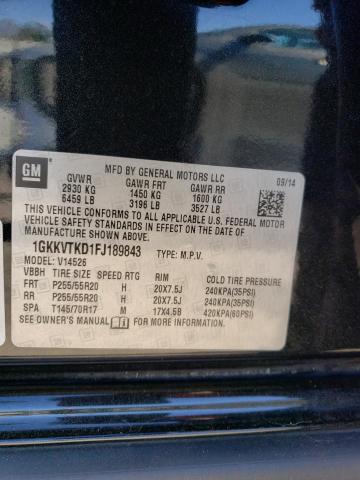 2015 GMC ACADIA DEN 1GKKVTKD1FJ189843
