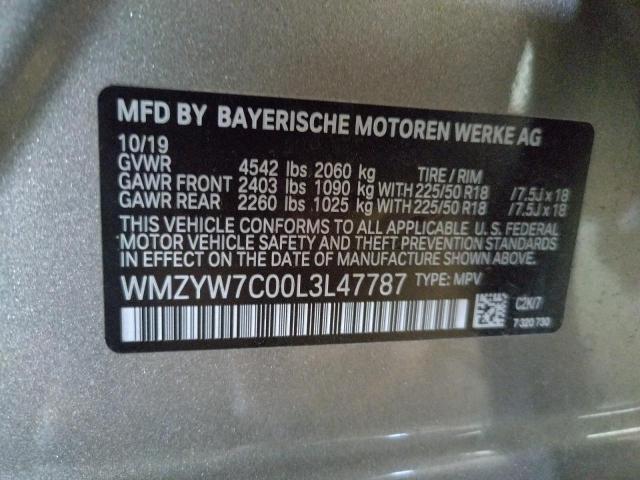 WMZYW7C00L3L47787 Mini Cooper