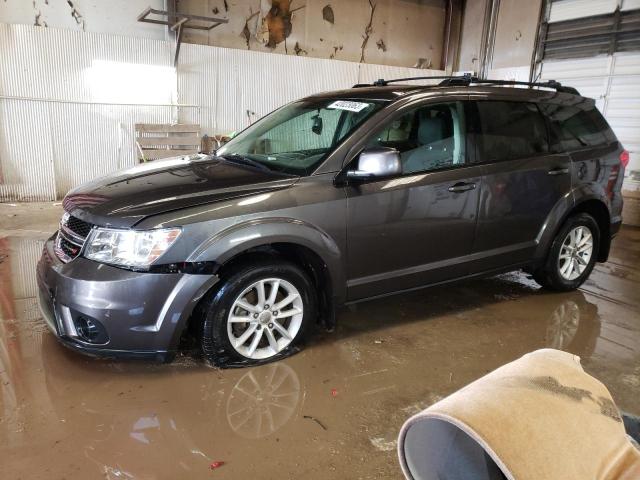Salvage cars for sale from Copart Casper, WY: 2015 Dodge Journey SXT