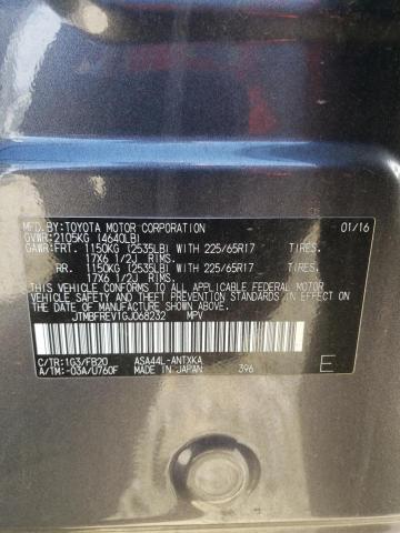 2016 TOYOTA RAV4 LE - JTMBFREV1GJ068232