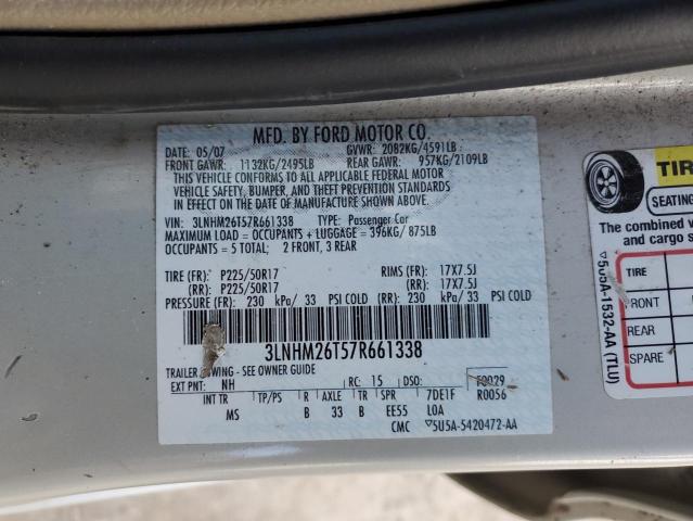 3LNHM26T57R661338 Lincoln MKZ