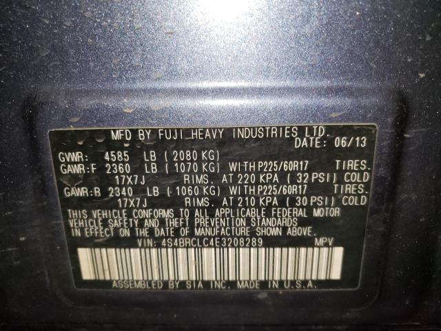 4S4BRCLC4E3208289 Subaru Outback 2.5i Limited