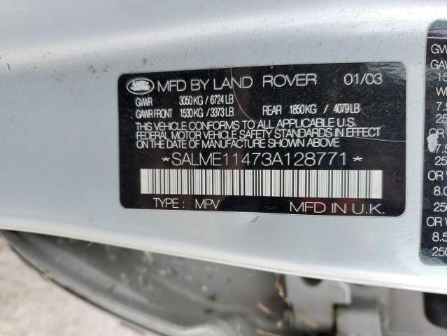 SALME11473A128771 Land Rover Range Rover Hse