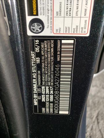WDDUG6DB1GA276046 Mercedes-Benz S 550e