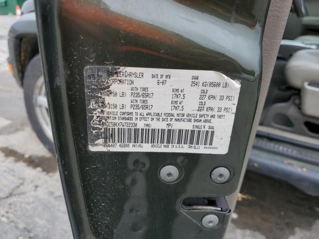 1J4GL58KX7W722330 Jeep Liberty Limited