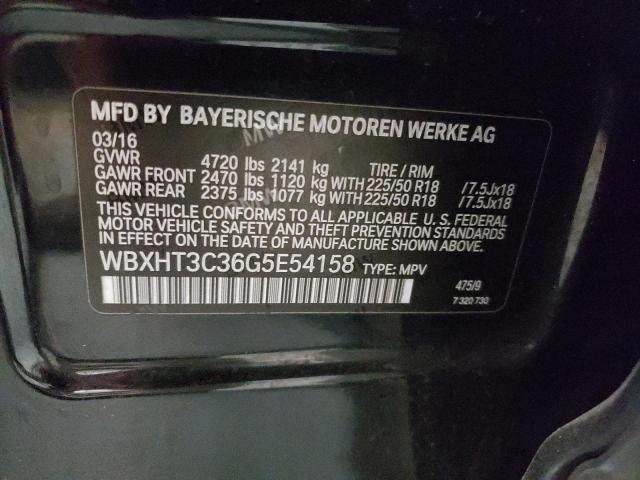 WBXHT3C36G5E54158 BMW X1 Xdrive28i