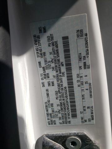 2015 FORD ESCAPE SE - 1FMCU9GX0FUB30236
