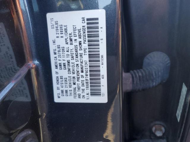 2015 ACURA TLX ADVANC - 19UUB3F74FA007247