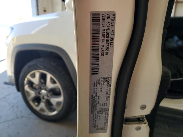 3C4NJDCB1MT535578 Jeep Compass Limited