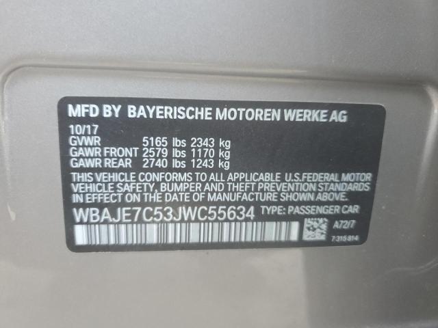 2018 BMW 540 XI - WBAJE7C53JWC55634