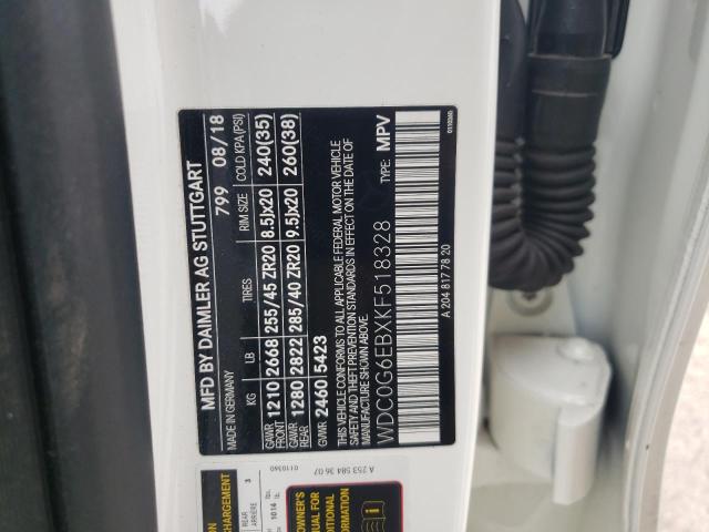 2019 MERCEDES-BENZ GLC 43 4MA - WDC0G6EBXKF518328