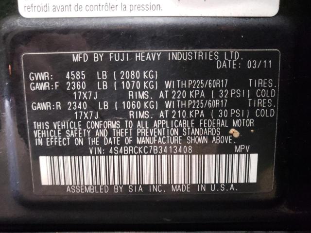 4S4BRCKC7B3413408 Subaru Outback 2.5i Limited