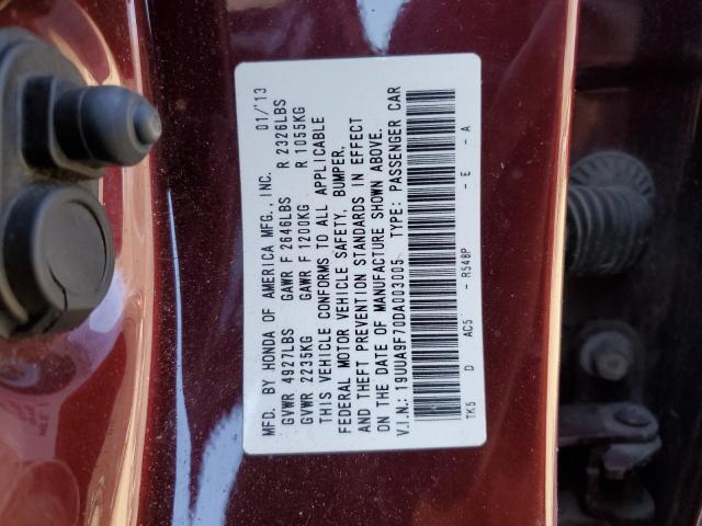 19UUA9F70DA003005 Acura Tl Advance