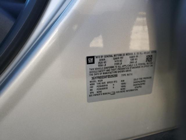 3GYFNEE3XFS526286 Cadillac Srx Luxury Collection