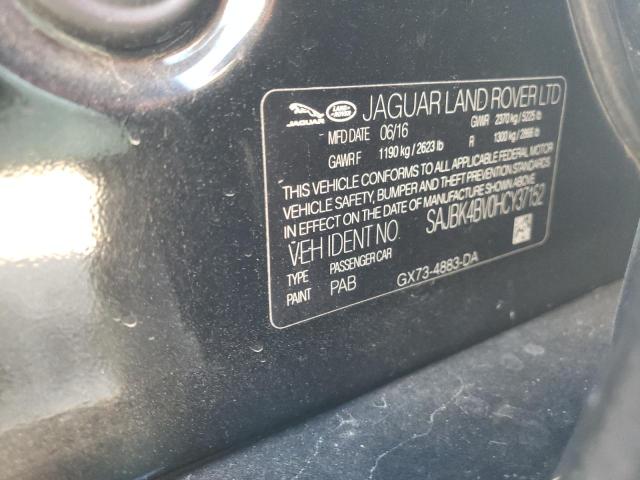 2017 JAGUAR XF PRESTIG - SAJBK4BV0HCY37152
