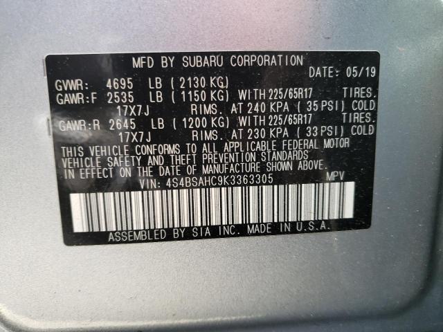 4S4BSAHC9K3363305 Subaru Outback 2.5i Premium