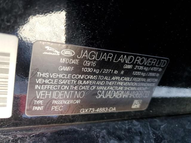 2017 JAGUAR XE PREMIUM - SAJAD4BN4HA968733